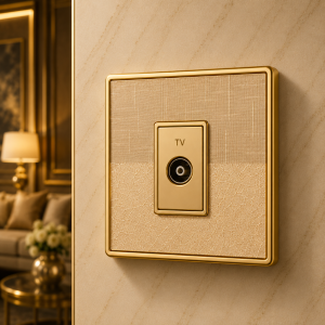 OPUS Gold TV Socket