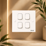 4 Gang 1 Way Switch