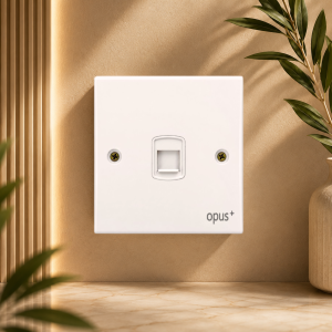 OPUS Internet + Telephone Socket